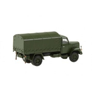 Saurer 2 DM Militärlastwagen Plache geschlossen