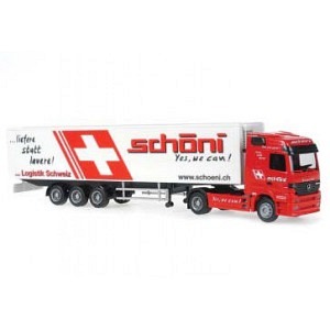 Mercedes Actros Kühlkoffersattel-zug