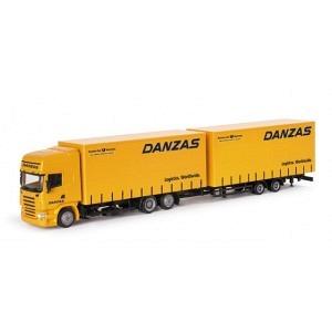 Scania R TL Volumenplanen-Hängerzug