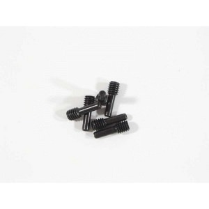 Gewindestift m4x2x21 mm schwarz 6 stk.