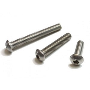 Rundkopfschrauben Imbuss M3x12 mm schwarz
