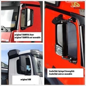 Spiegelhalter Mercedes Actros klappbar