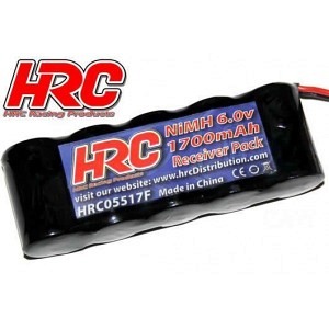Accu 6V 1700 mAh NiMh  BEC Stecker