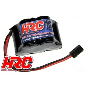 Accu 6V 1700 mAh Hump mit Futaba Stecker
