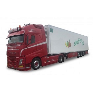 Volvo GL XL Kühlkoffersattelzug 