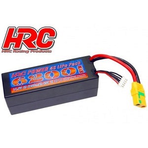 Lipo 4S 14.8 V 6200 mAh 65C/100C  XT90AS