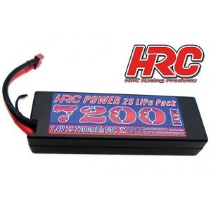 Lipo 2S 7.4V 7200 mAh Dins Plug