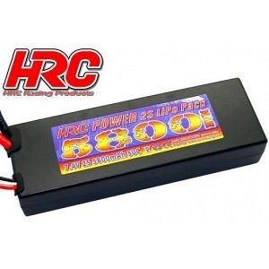 Lipo 2S 7.4V 5800 mAh 50C XT90AS