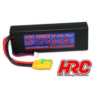 Lipo 2S 7.4V 6700 mAh 50C XT90AS