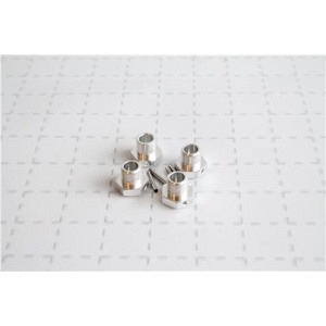 Radmitnehmer 17 mm 1:8 4 stk