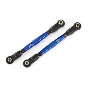 Spurstangen alu blau 88 mm 2 stk.