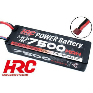 Lipo 2S 7.4 V 7500 mAh 70C T-Plug