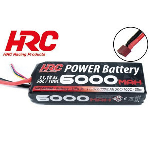 Lipo 3S 11.1 V 6000 mAh 50/100C T-Plug