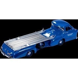 Mercedes Renntransporter blau 1955