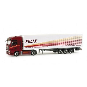 MAN TGX XXL Kühlkoffer-Sattelzug