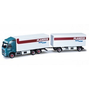 Volvo FH Kühlkoffer-Anhängerzug