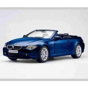 BMW 645 Ci Cabriolet blau met 2004