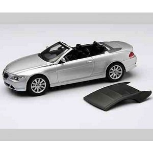 BMW 645 Ci Cabriolet silber met 2004