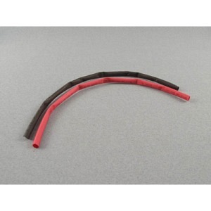 Schrumpfschlauch 3mm rot/schwarz 2x1m