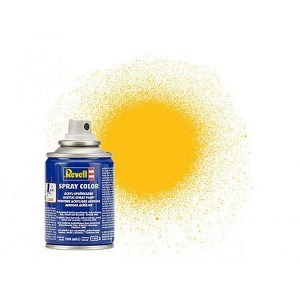 Farbspray gelb matt