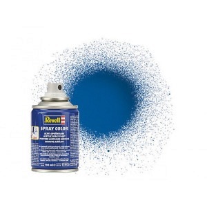 Farbspray blau glänzend
