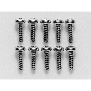 Linsenkopschneidschrauben Kreuz  3x10 mm 10 stk.