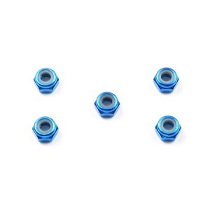 Muttern M4 blau