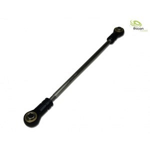 Spurstange 3mm Stahl mit Alu Kugelköpfen