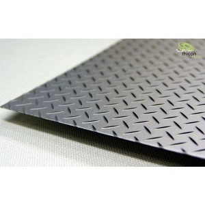 Riffelblech 200 x 300 mm 0.35 mm dick